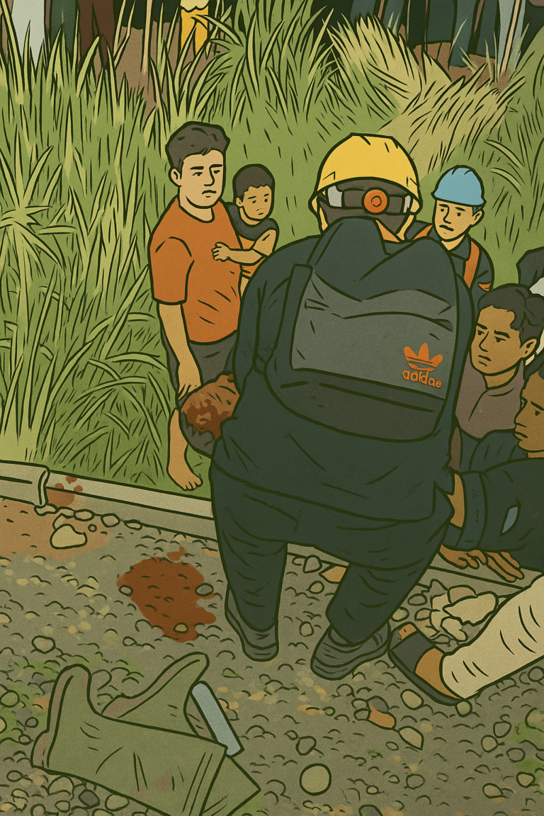 Niat Mengambil Gaji, Pulang Tak Bernyawa : Lintaas KA Kembali Memakan korban