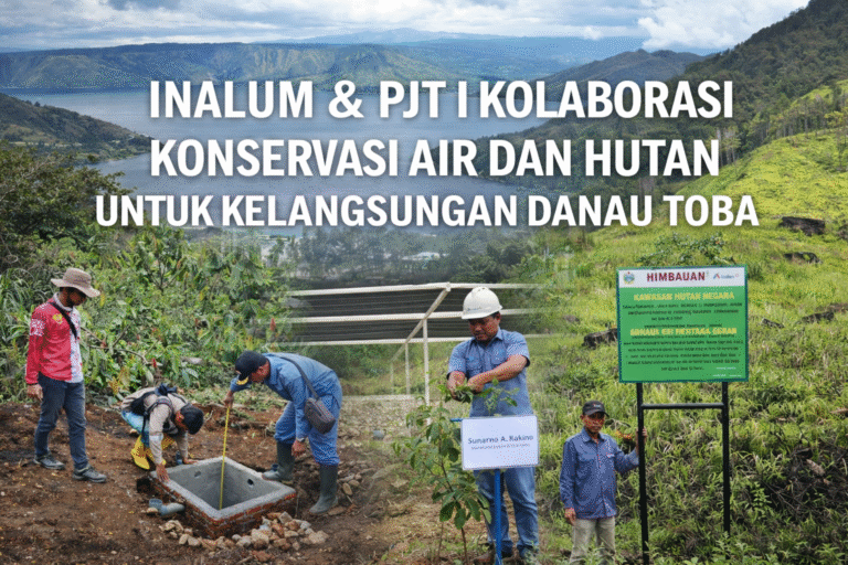 Kolaborasi INALUM dan PJT I Dorong Konservasi Air, Hutan, dan Keberlanjutan Danau Toba