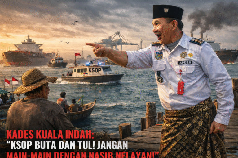 Kades Kuala Indah Murka: “KSOP Buta dan Tuli! Jangan Main-main dengan Nasib Nelayan!”