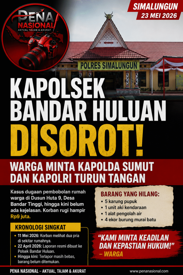KAPOLSEK BANDAR HULUAN DISOROT, WARGA MINTA KAPOLDA SUMUT DAN KAPOLRI TURUN TANGAN