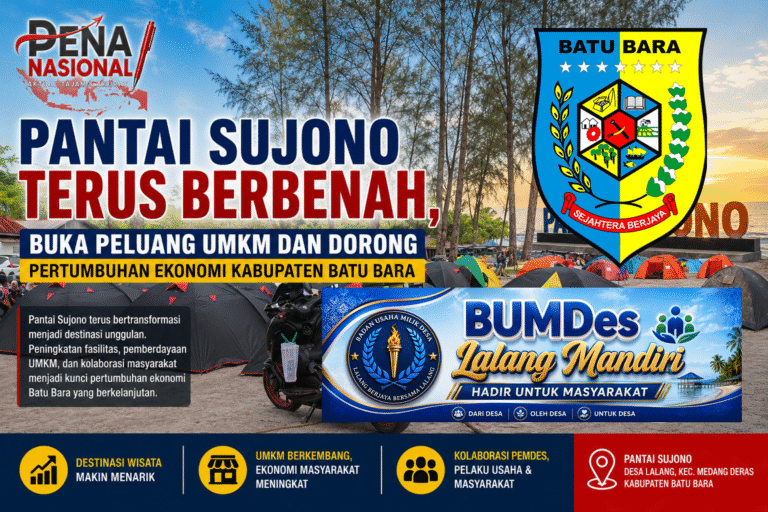 Pantai Sujono Terus Berbenah, Buka Peluang UMKM dan Dorong Pertumbuhan Ekonomi Kabupaten Batu Bara