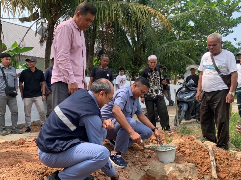 Jembatan Samsuri Mulai Dibangun, PT INALUM Dorong Kemudahan Akses Warga Desa Brohol