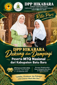 DPP HIKABARA Dukung dan Dampingi Peserta MTQ Nasional dari Batu Bara di Semarang