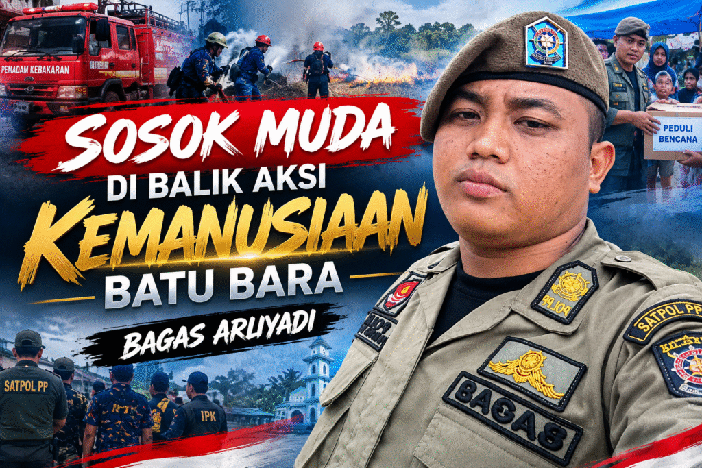 BAGAS ARLIYADI, ANAK MUDA YANG AKTIF DALAM AKSI SOSIAL DAN KEMANUSIAAN DI BATU BARA