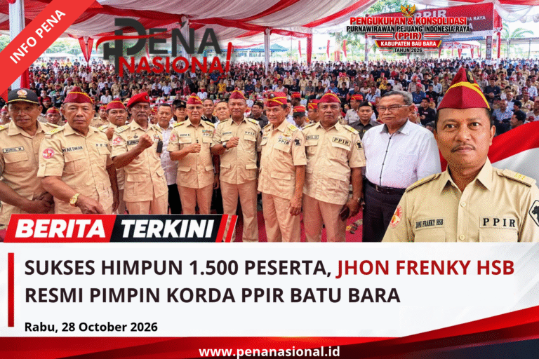 Sukses Himpun 1.500 Peserta, Jhon Frenky Resmi Pimpin KORDA PPIR Batu Bara